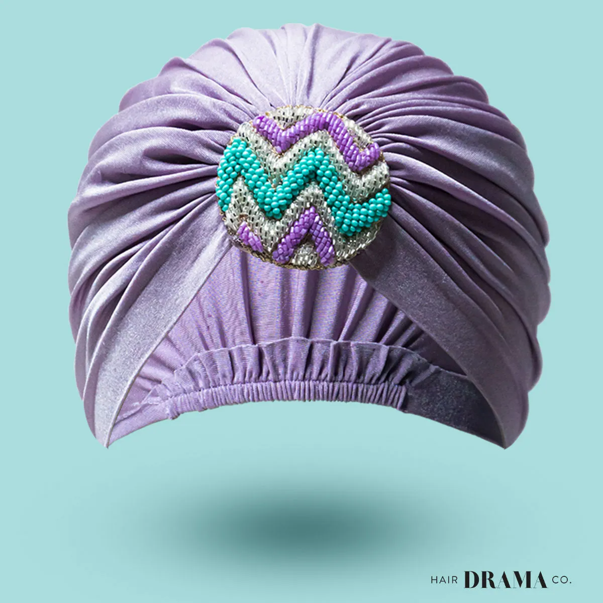 Hair Drama Co. Turban - Lilac