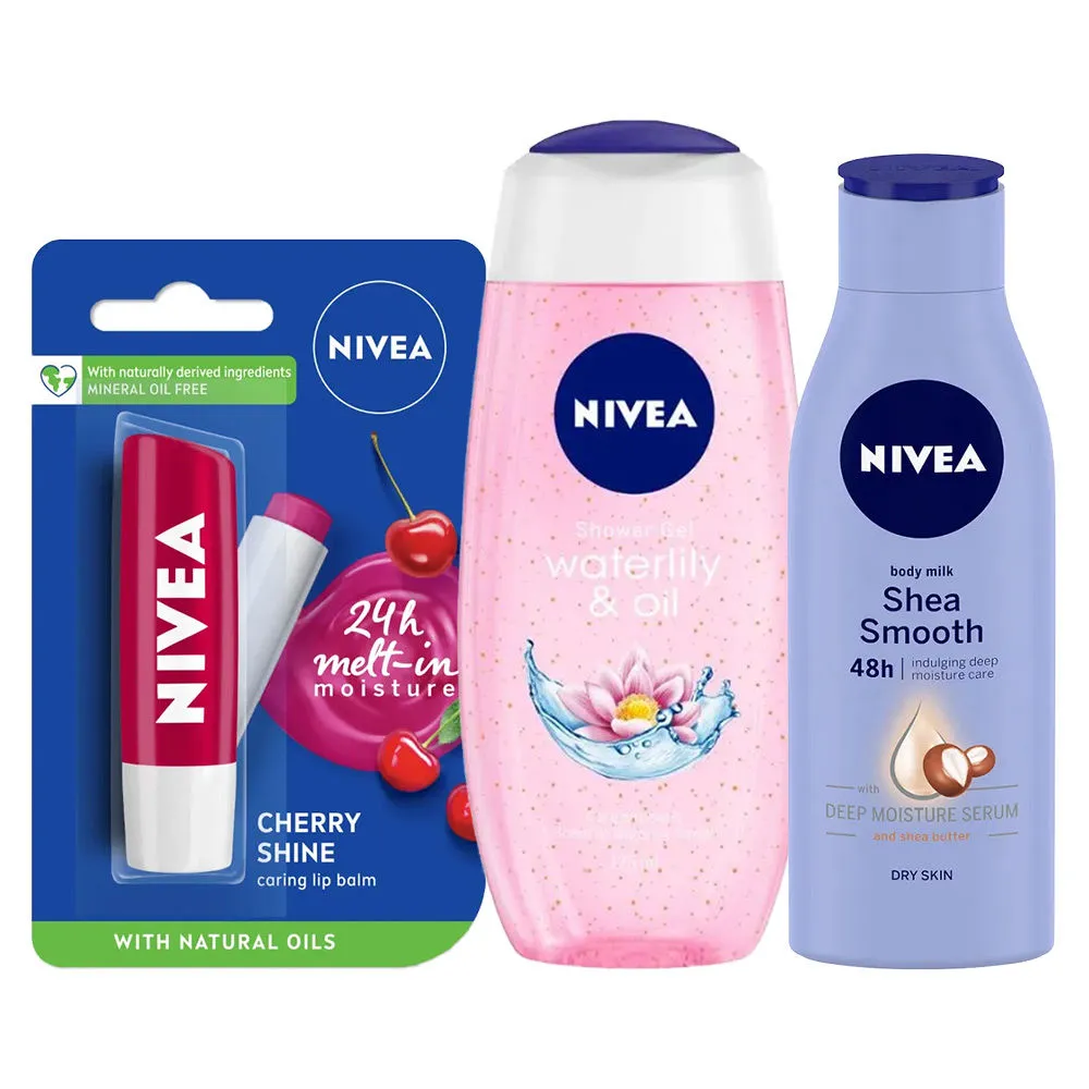 Nivea On-the-go Bath And Body Care - Mini