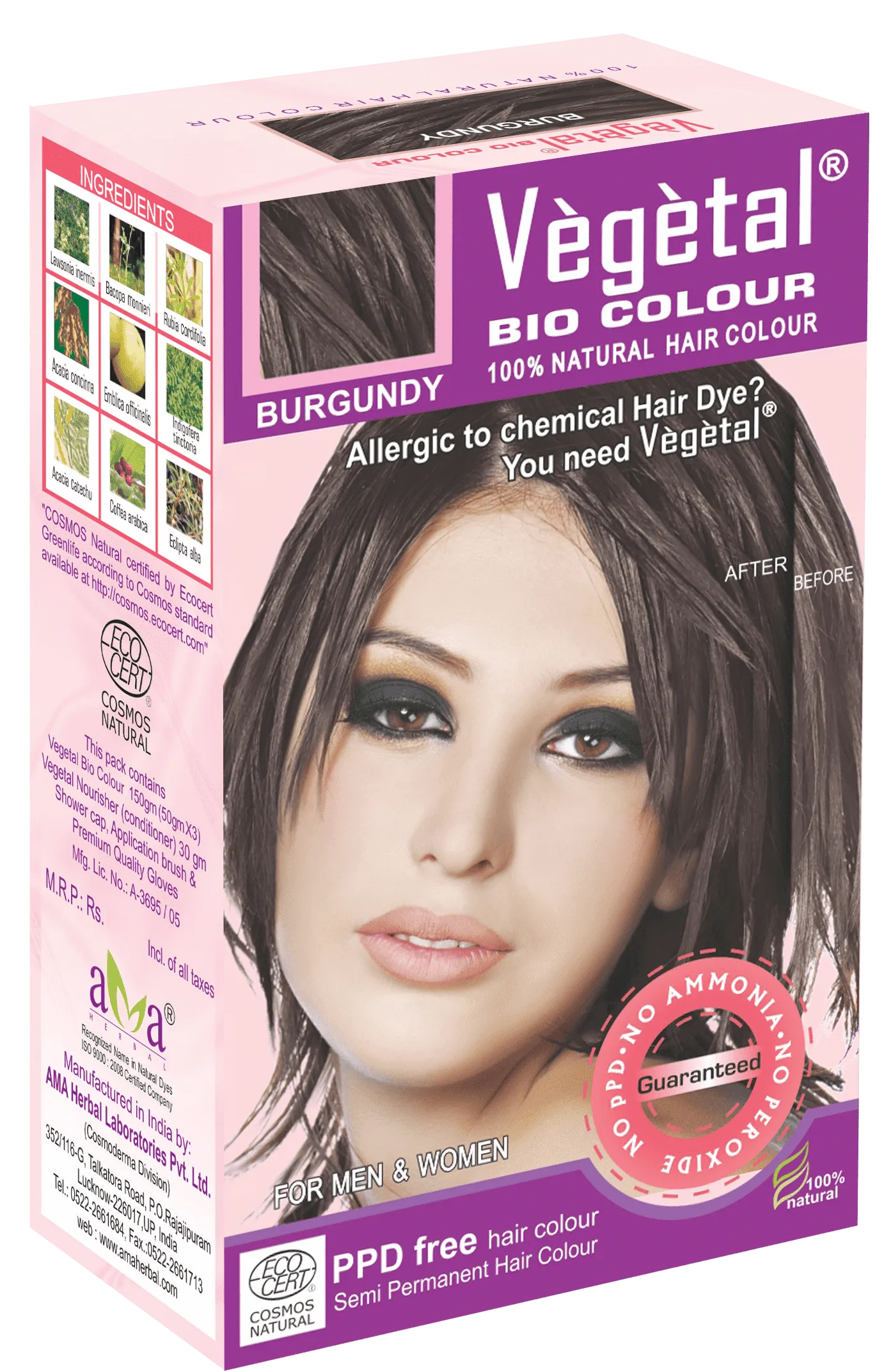 Vegetal Bio Colour Burgundy