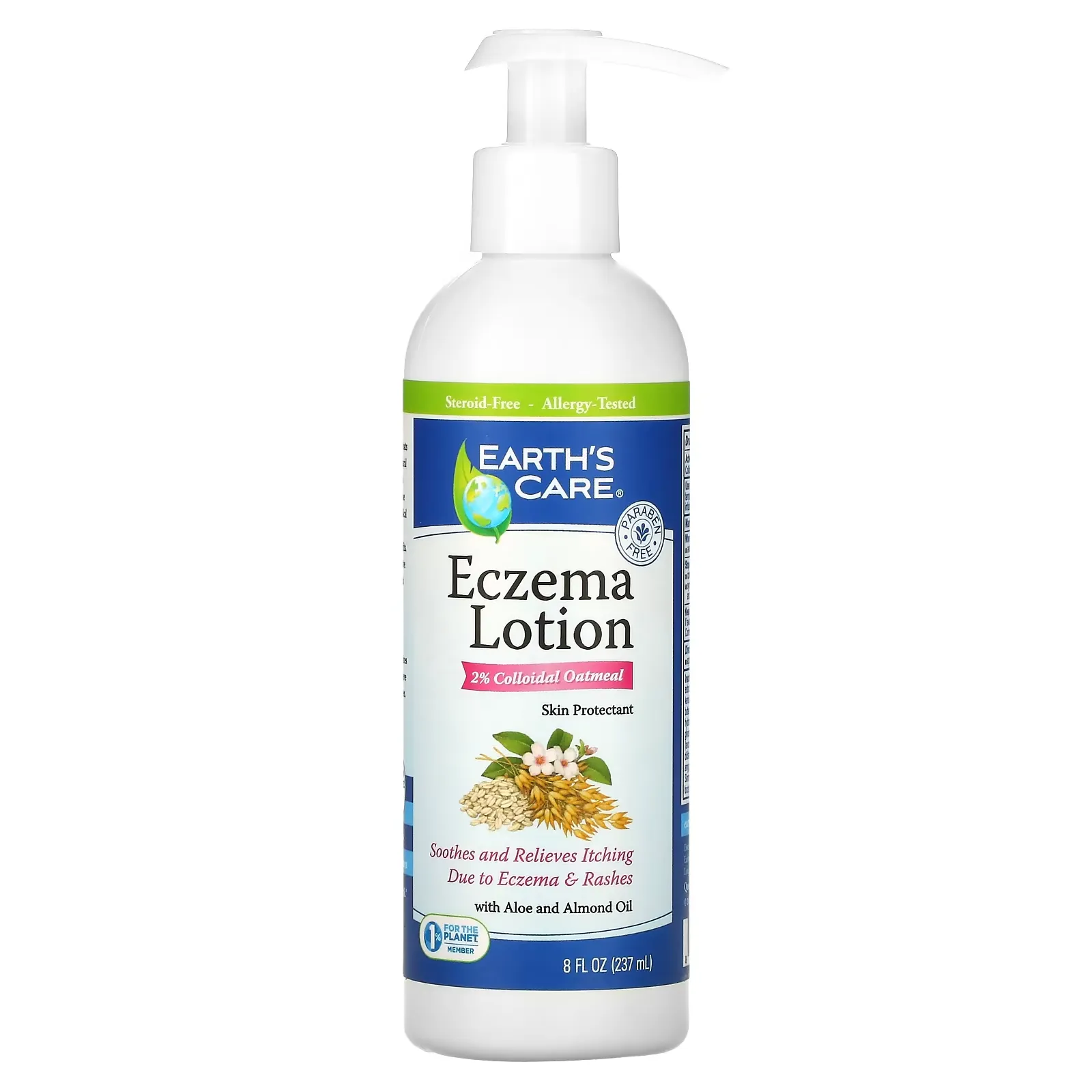 Eczema Lotion, 2% Colloidal Oatmeal, 8 fl oz (237 ml)