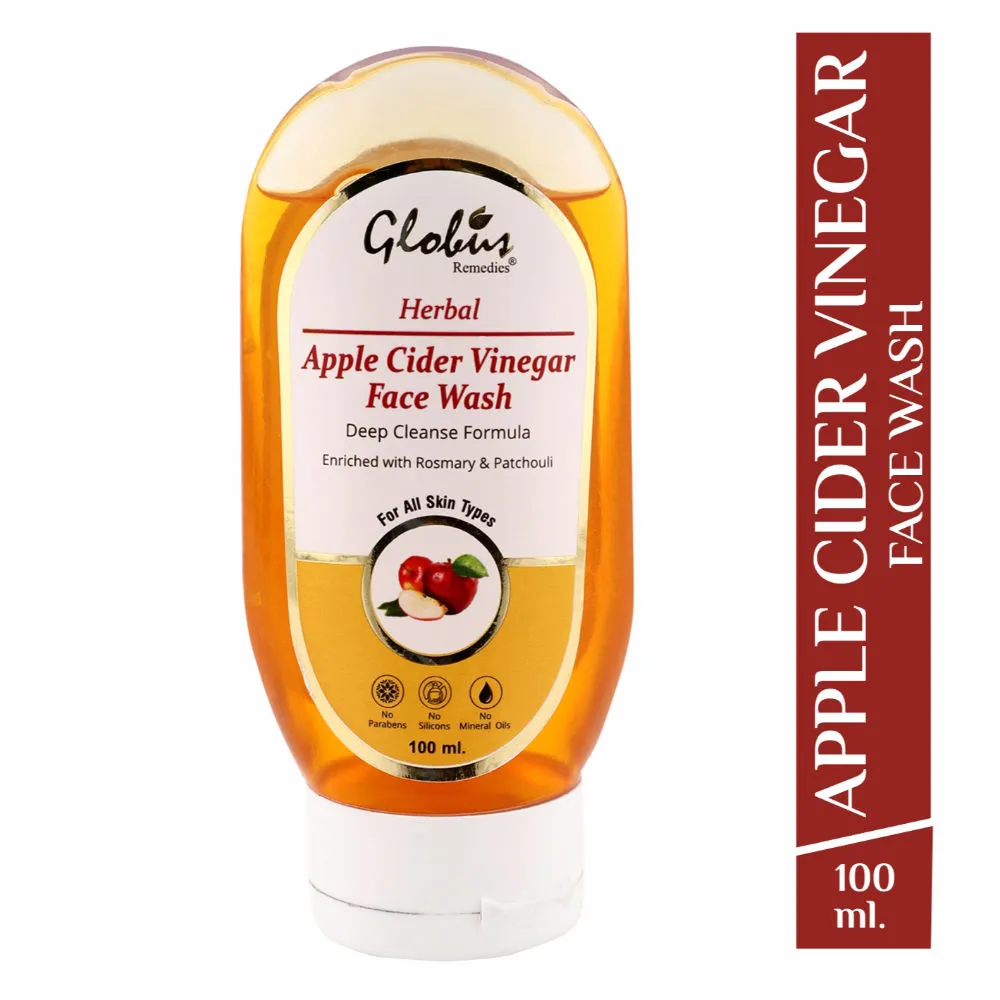 Globus Remedies Herbal Apple Cider Vinegar Face Wash