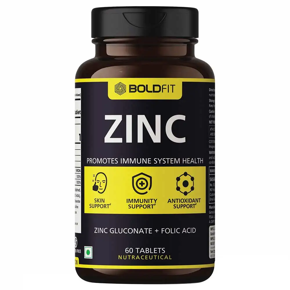 Boldfit Zinc,  60 tablet(s)