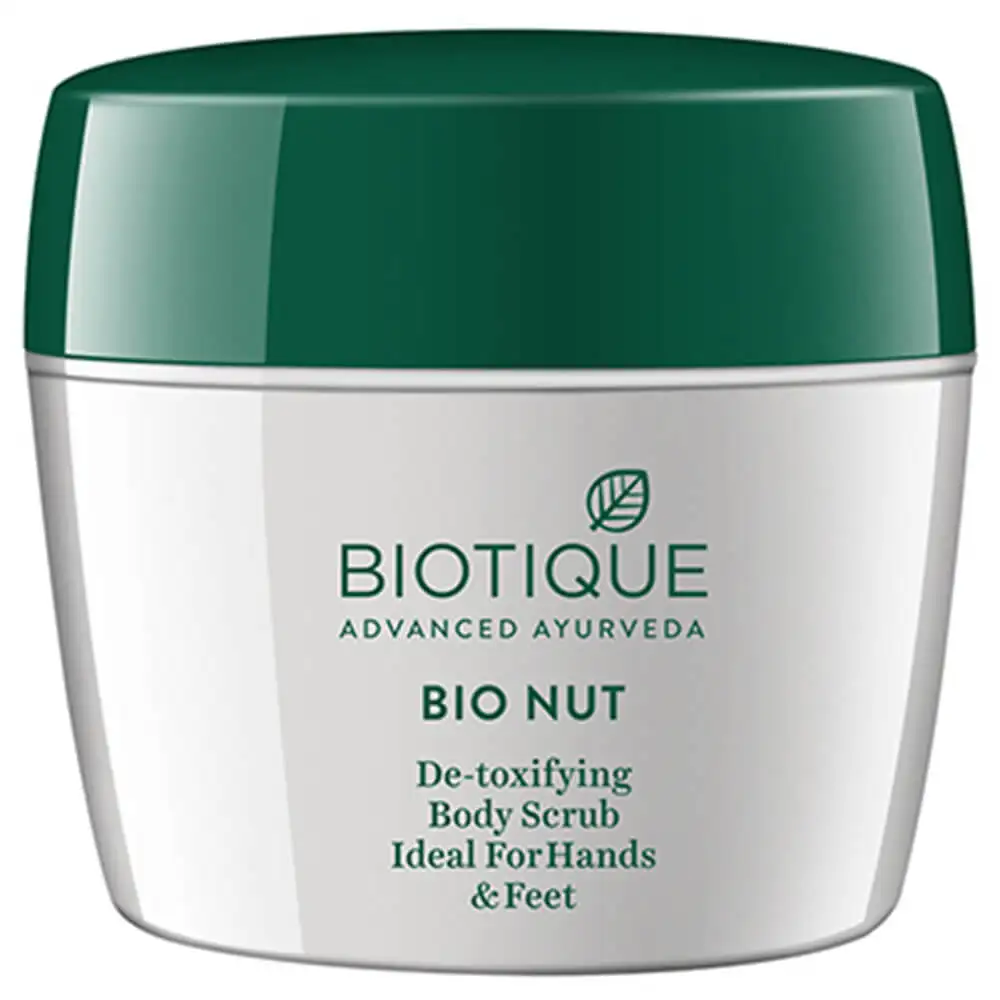 Biotique Bio Nut Body Scrub,  175 g  for Hands & Feet