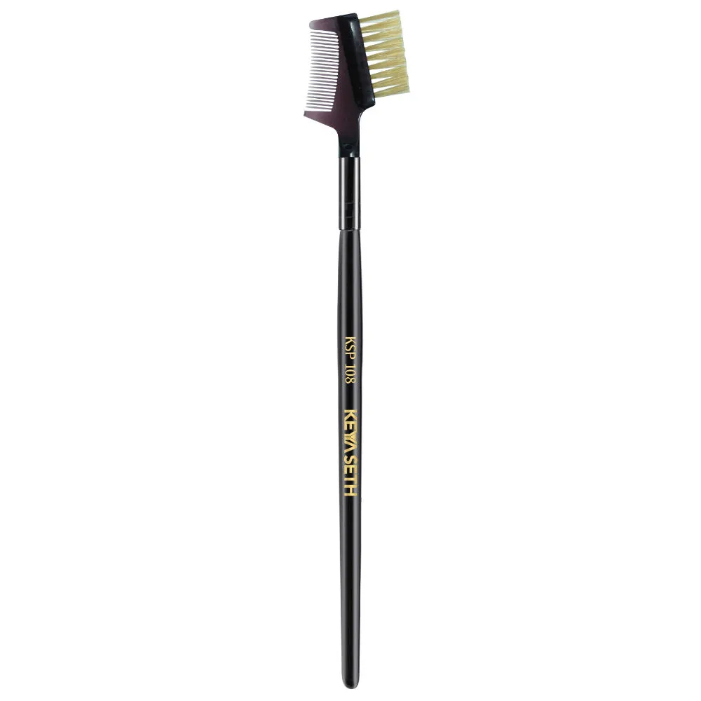 Keya Seth Professional 2 In 1 Brow & Lash Comb Brush for Perfectly Groomed Eyebrows & Eyelash