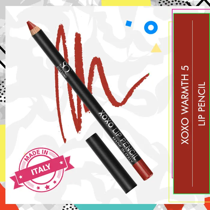 Stay Quirky Lip Liner | Lip crayon | Lip Liner Pencil |Lipstick- XOXO Warmth 5 (1.2g)