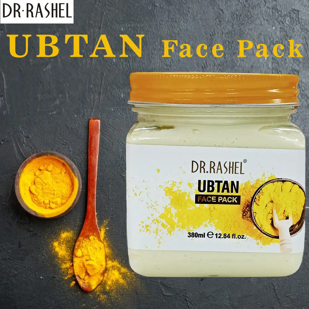Dr.Rashel Glowing Ubtan Face Pack For All Skin Types (380 ml)