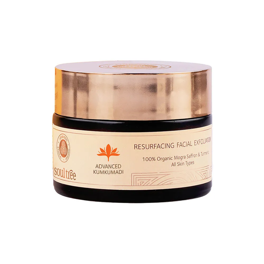 SoulTree Advanced Kumkumadi Resurfacing Facial Exfoliator