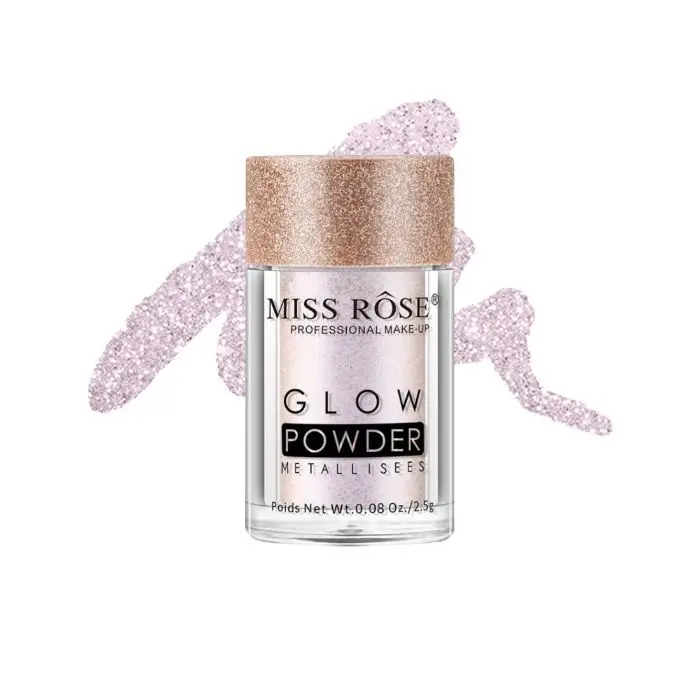 MISS ROSE Single Glow Powder Metalises Eyeshadow 7001-010M15