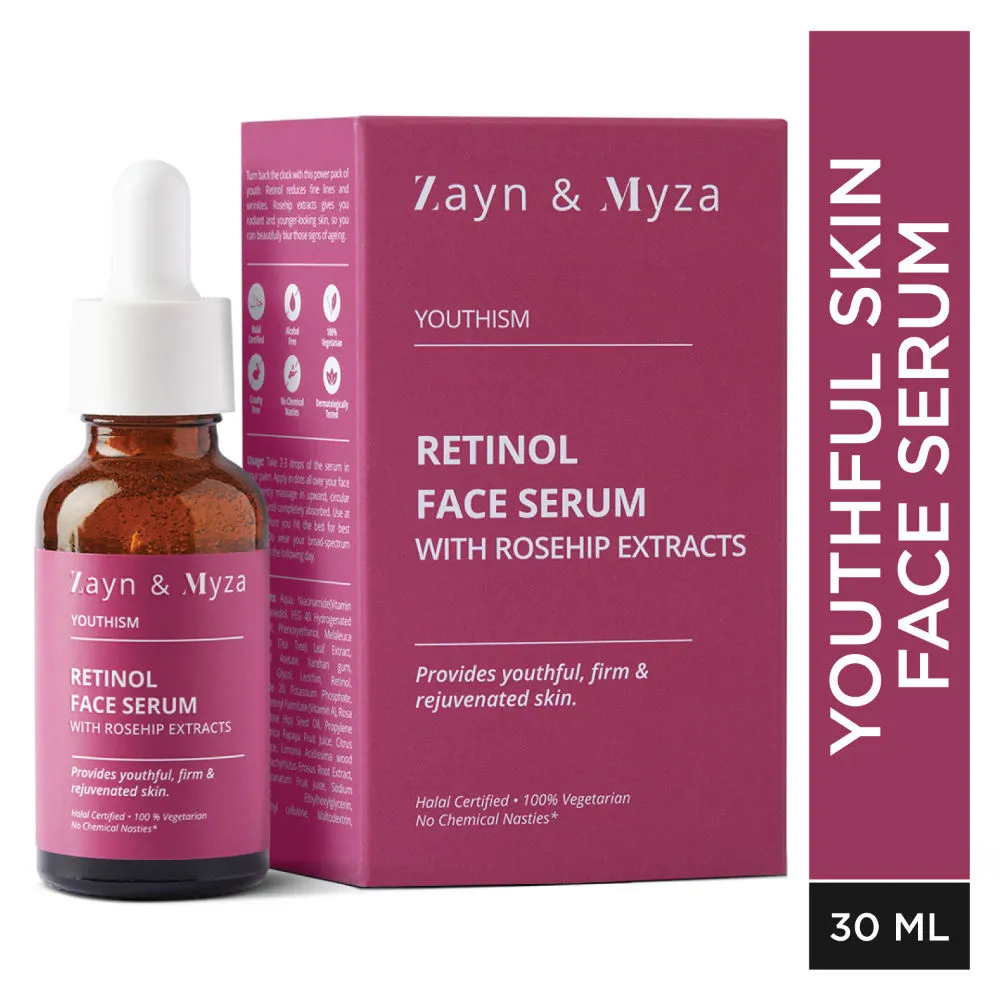 ZM Zayn & Myza Retinol Face Serum with Rosehip Extracts