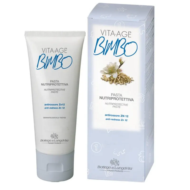 Bottega Di Lungavita Age Bimbo - Nappy Rash Cream Nutriprotective Paste