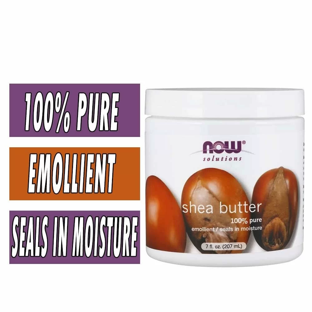 NOW Shea Butter - 7 FL OZ