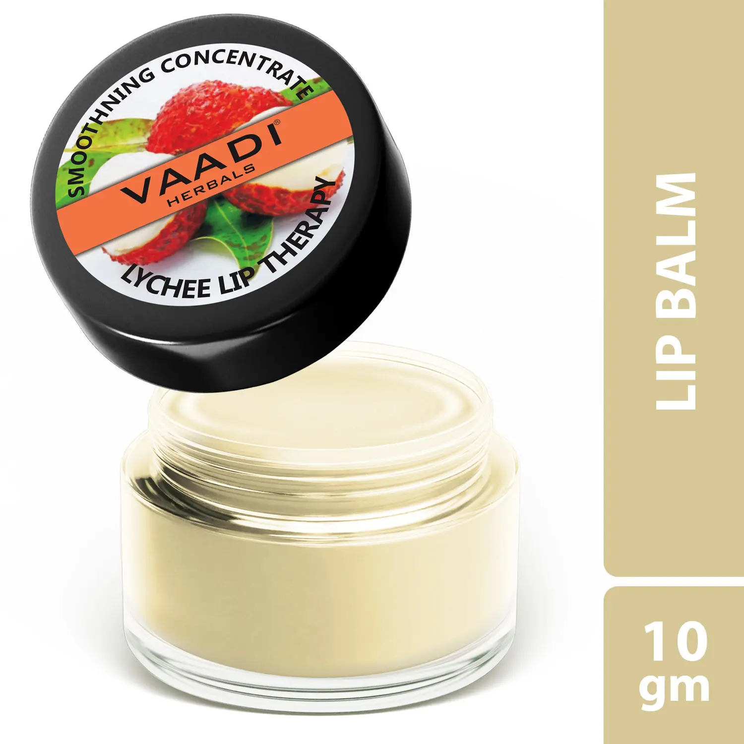 Vaadi Herbals Lip Balm Lychee (10 g)