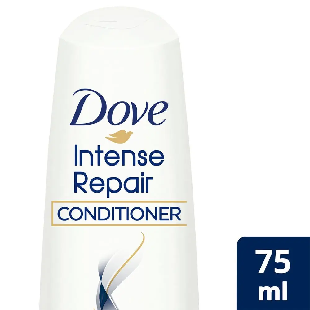 Dove Intense Repair Hair Conditioner, For Damaged And Frizzy Hair, 75 ml