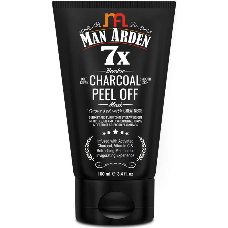 Man Arden 7X Bamboo Charcoal Peel Off Mask