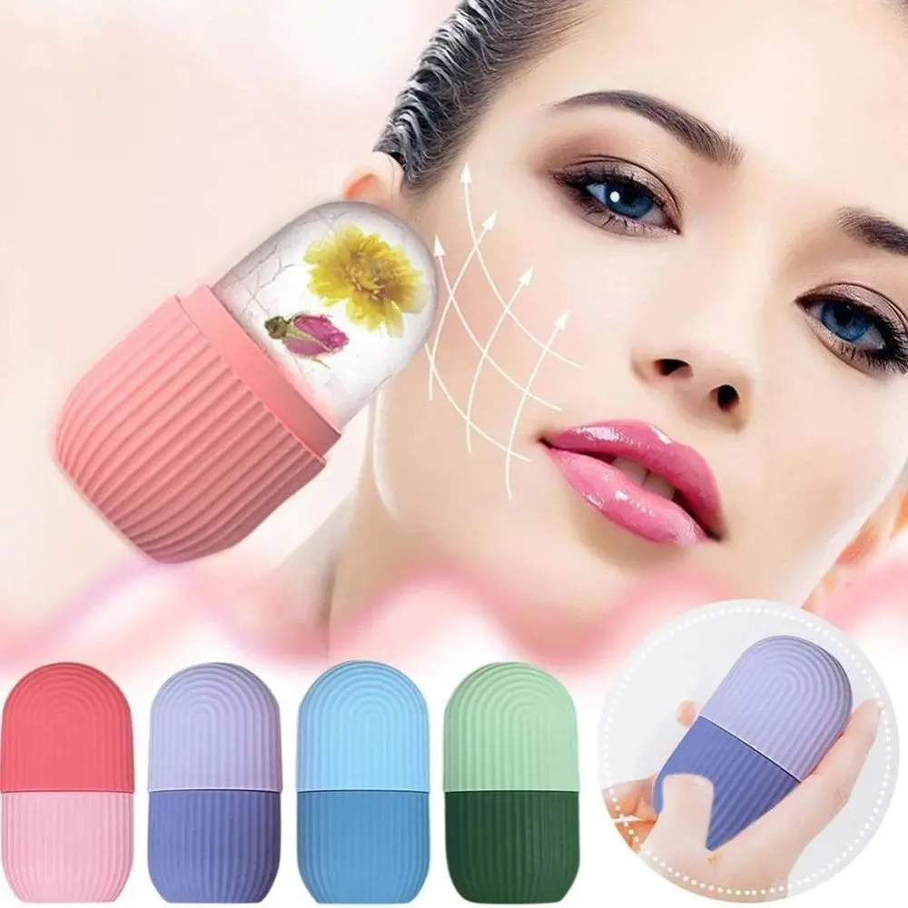 Trendzie Skin Care Ice Roller for Face,Eyes And Neck Skin Reusable Facial Tool for Glowing & Tighten Skin (Multicolors)