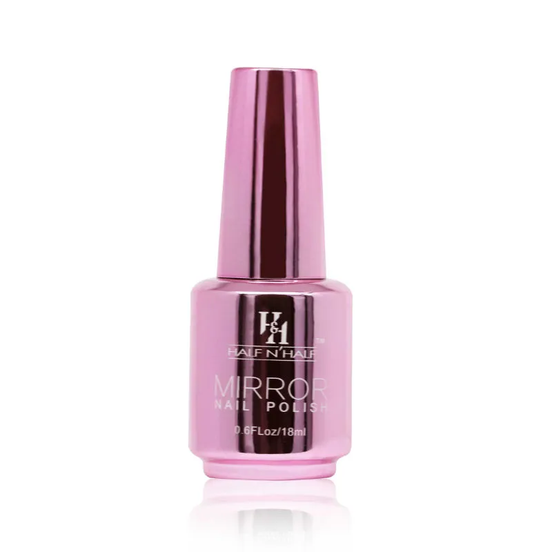 Half N Half Mirror Nail Polish - Pink