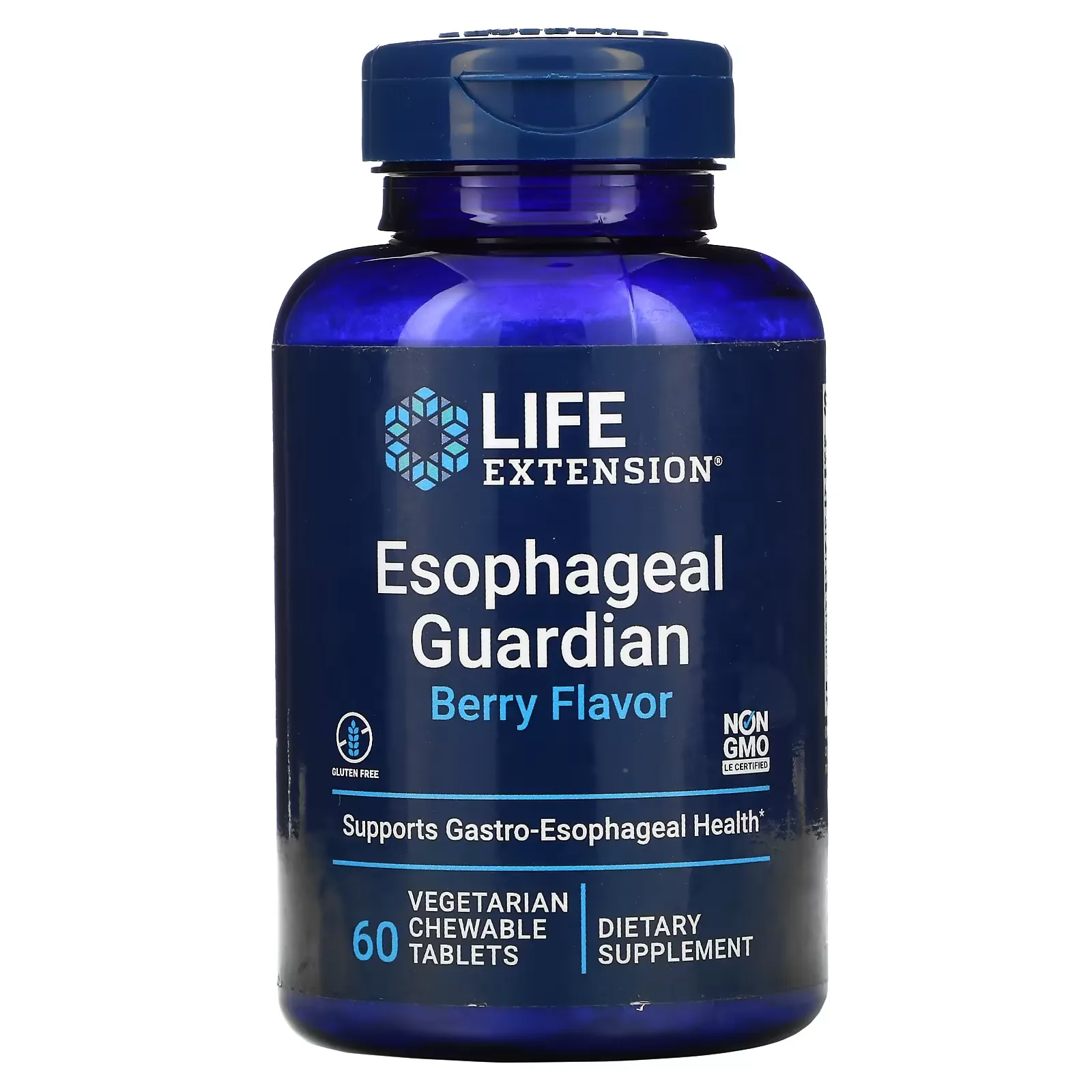 Esophageal Guardian, Berry, 60 Vegetarian Chewable Tablets