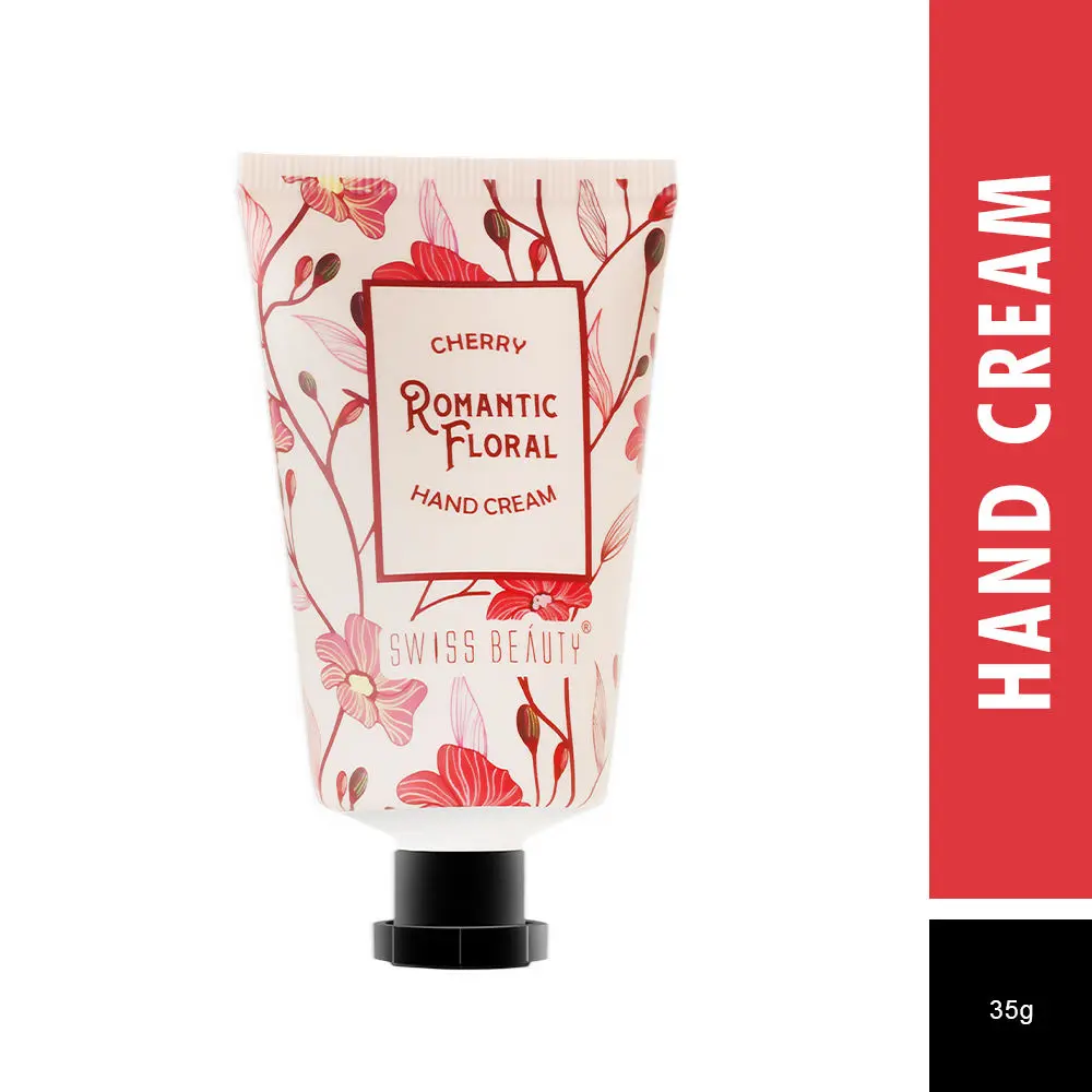 Swiss Beauty Cherry Romantic Floral Hand Cream (35 g)