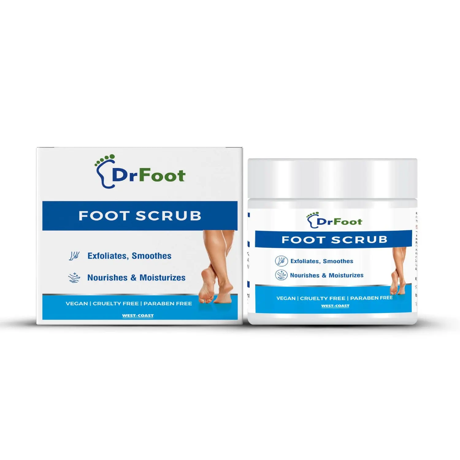 Dr Foot Foot Repair Cream, Foot Fungus, Dry Cracked Feet and Smelly Feet with Essential Oils - Tea Tree Oil, Antifungal Treatment Foot Repair - (100 g)