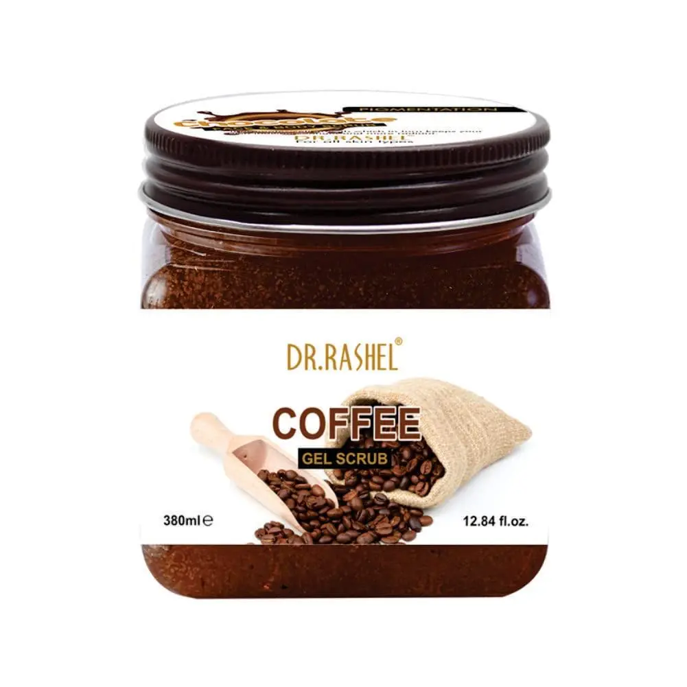 Dr.Rashel Re-Sculpting Coffee Face and Body Gel Scrub For All Skin Types (380 ml)