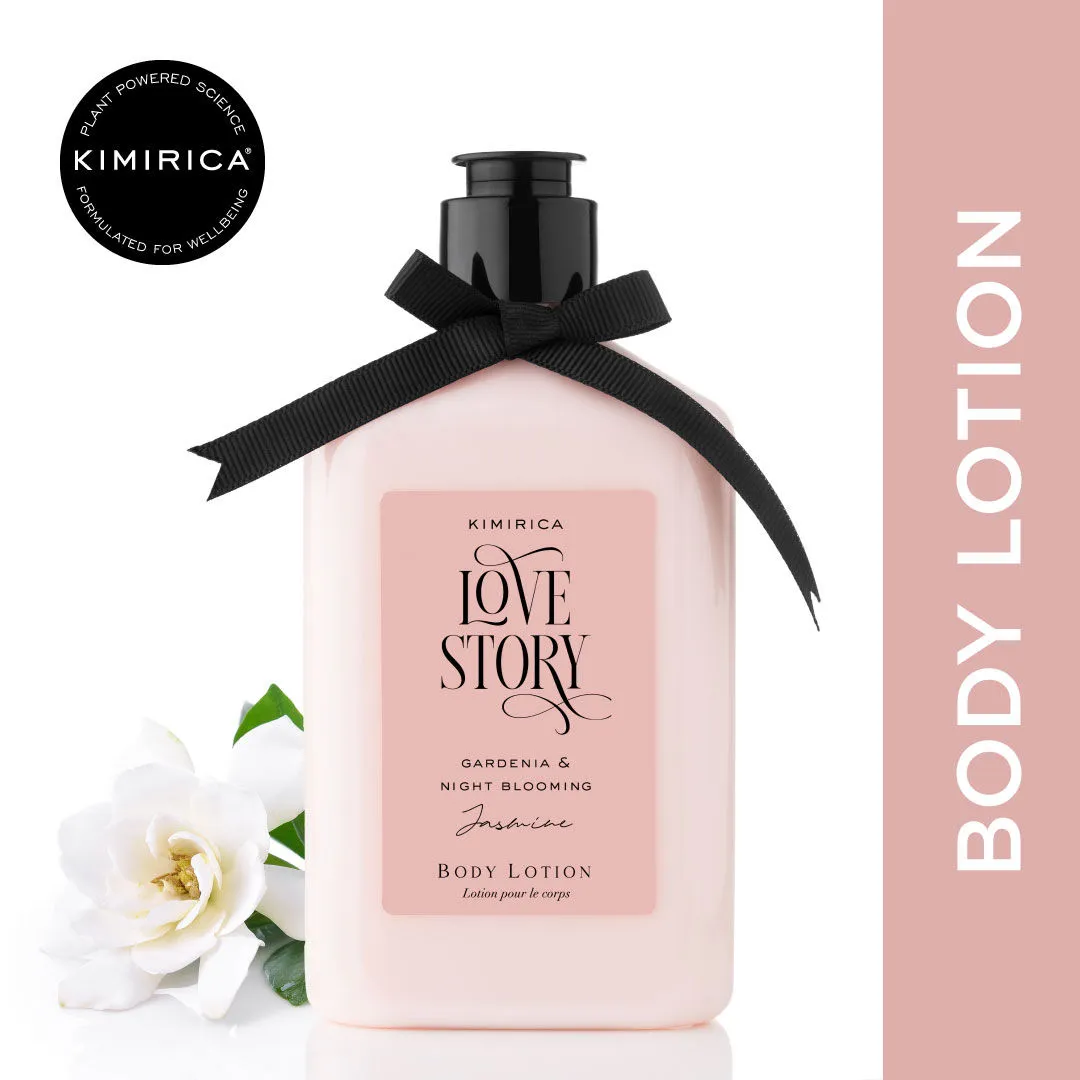 Kimirica Love Story Gardenia and Night Blooming Jasmine Body Lotion