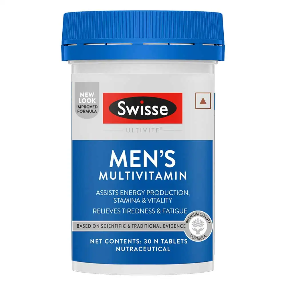 Swisse Mens Ultivite Multivitamin,  30 tablet(s)  Unflavoured