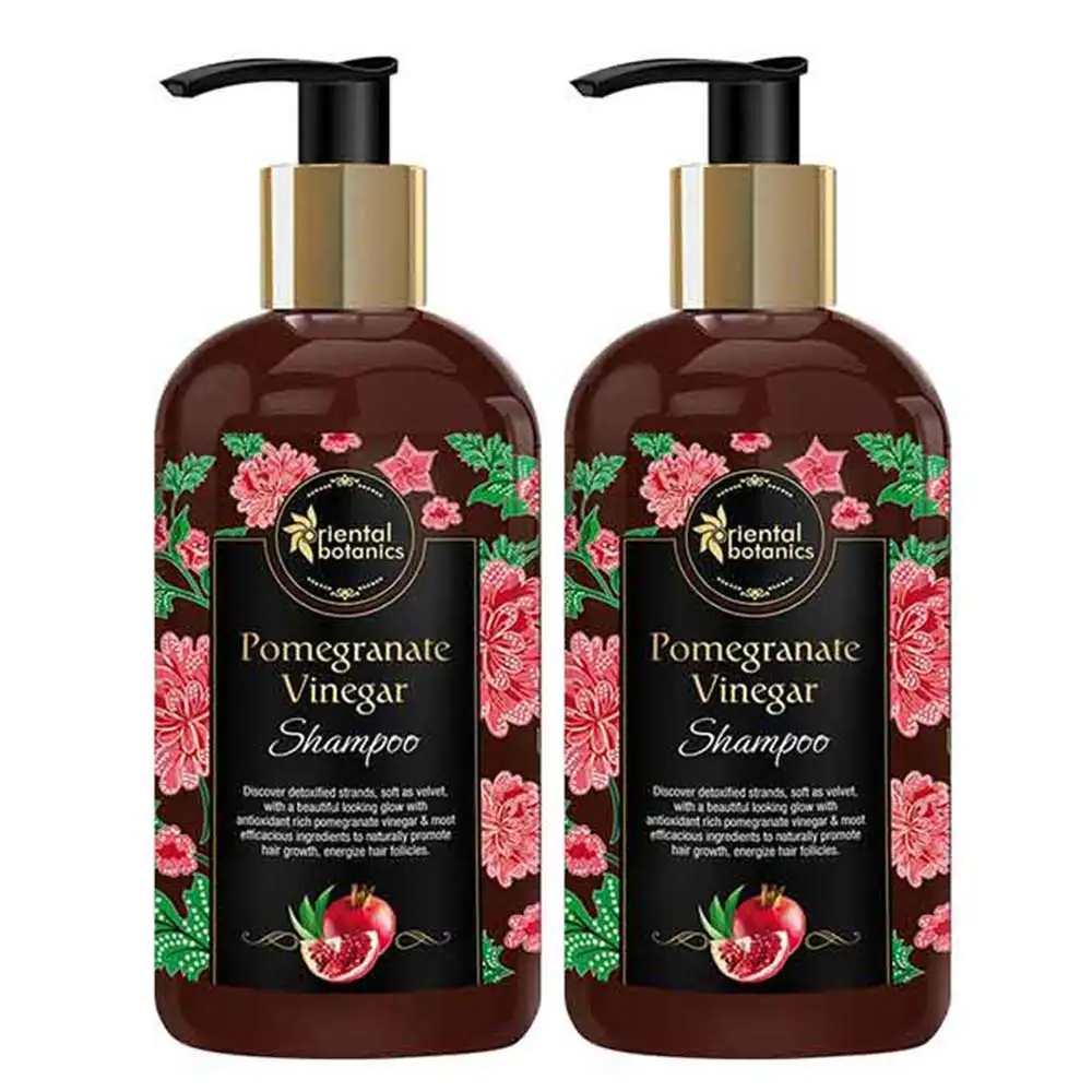 Oriental Botanics Pomegranate Vinegar Combo,  2 Piece(s)/Pack  Shampoo + Conditioner (300 ml each)