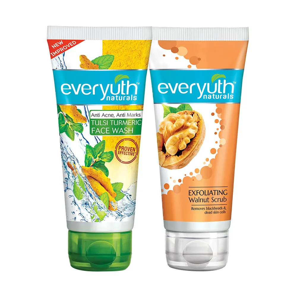 Everyuth Naturals Exfoliating Skin Combo