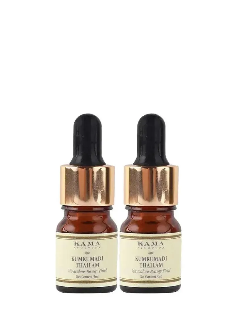 Kama Ayurveda Kumkumadi Night Serum Duo