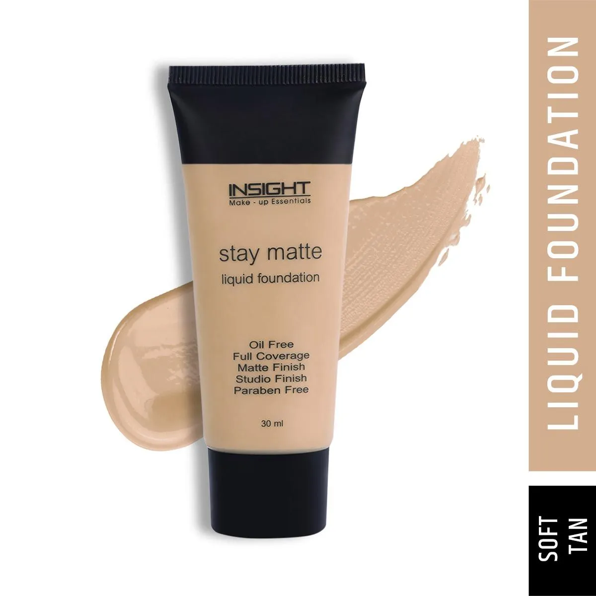 Insight Cosmetics Stay Matte Liquid Foundation - Soft Tan