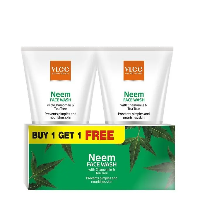 VLCC Neem Face Wash (150 ml) (Buy 1 Get 1 Free)