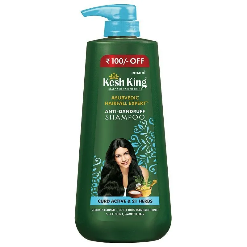 Keshking Ayurvedic Hairfall Expert Anti-Dandruff Shampoo