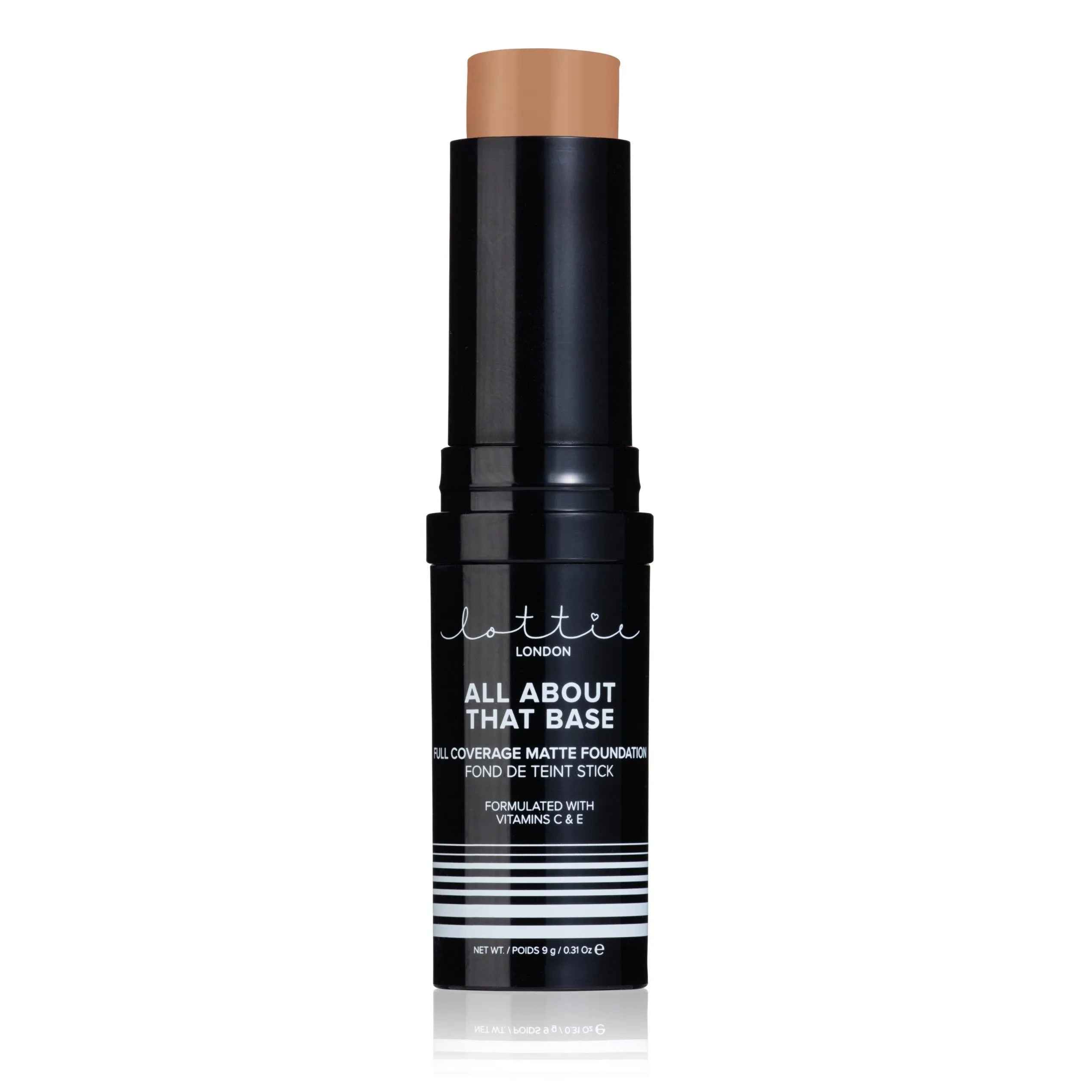 Lottie London All About That Base Full Coverage Matte Foundation Stick - Pale Toffee