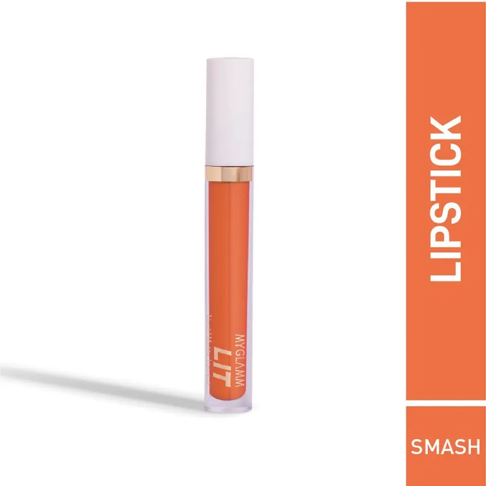 MyGlamm LIT Liquid Matte Lipstick-Smash-3ml