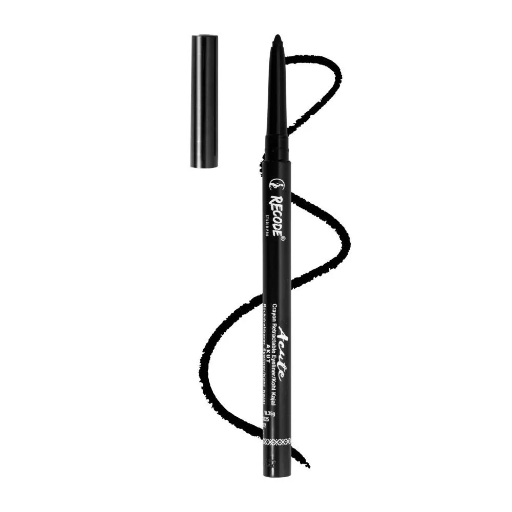 Recode Acute Kajal Pencil- Black