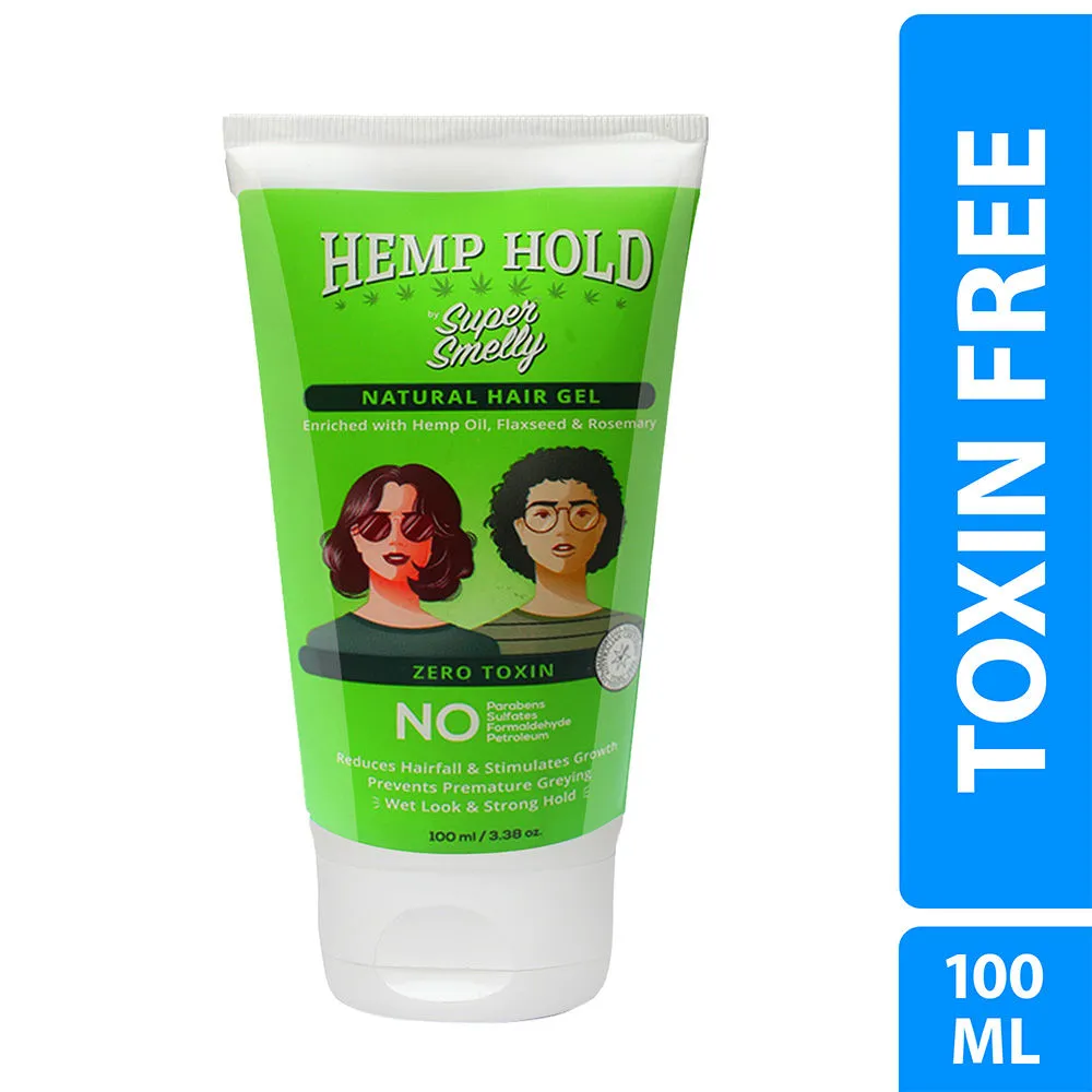 Super Smelly Hemp Hold Natural Hair Gel