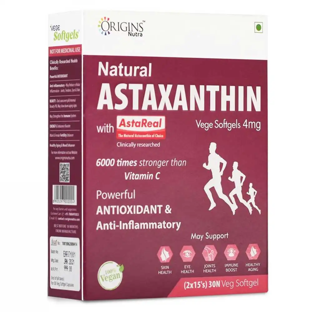 Origins Nutra Natural Astaxanthin,  30 softgels