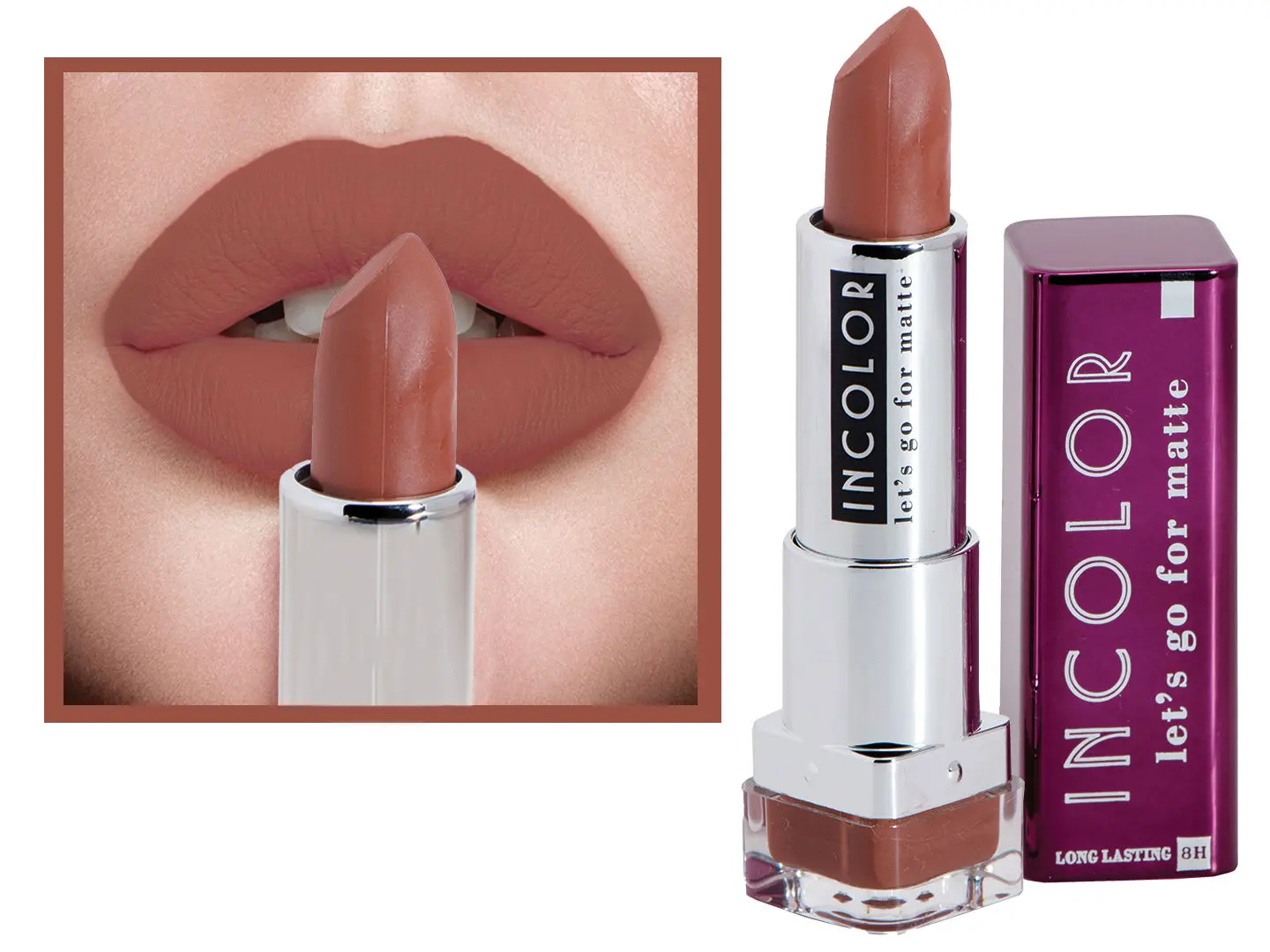 Incolor Lets Go For Matte Lipstick 17 Oblivion 3.7 g