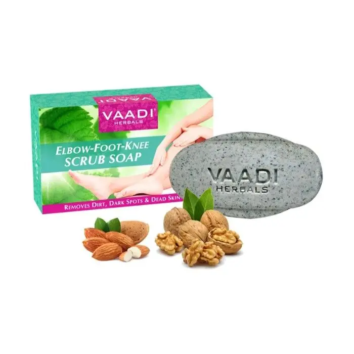 Vaadi Herbals Elbow Foot Knee Scrub Soap (75 g)