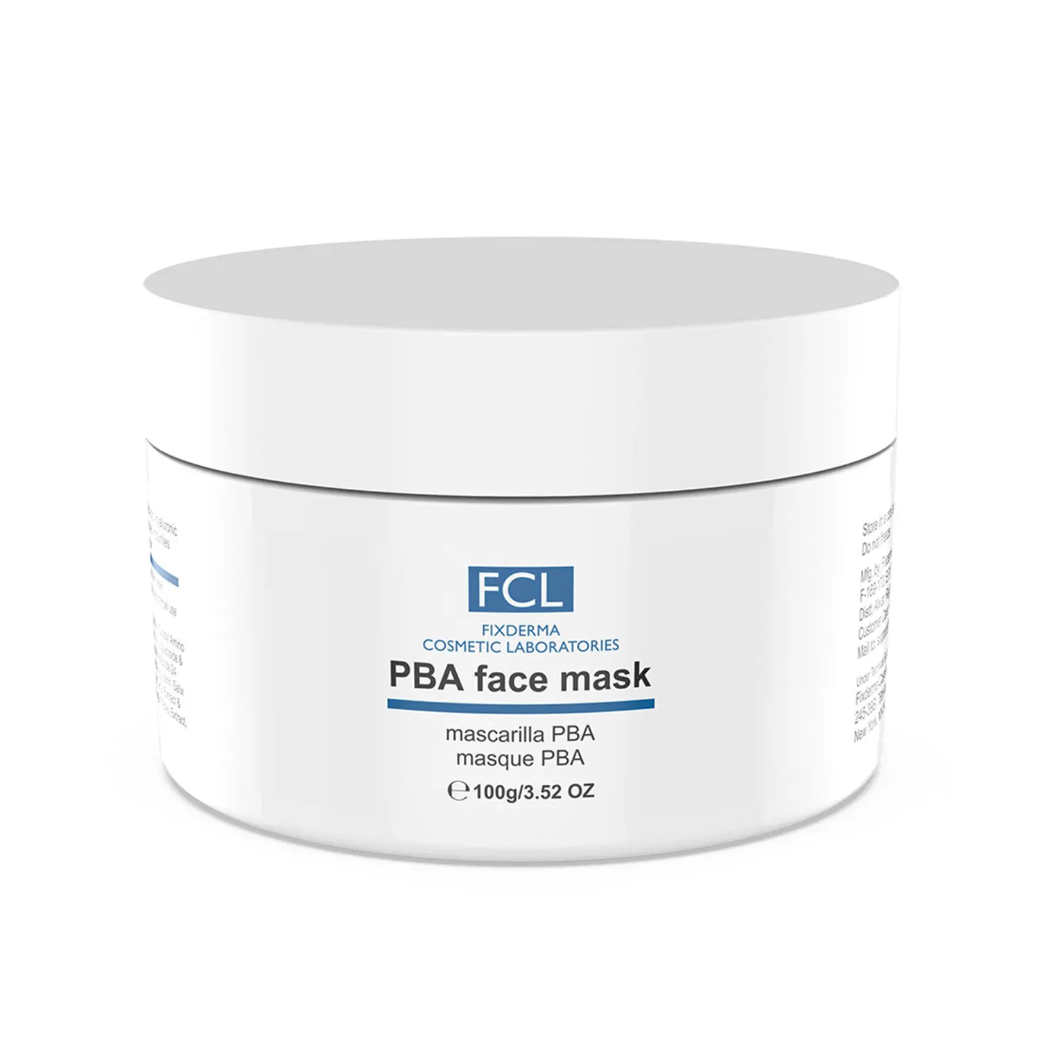 Fixderma Cosmetic Laboratories Pba Face Mask 100g