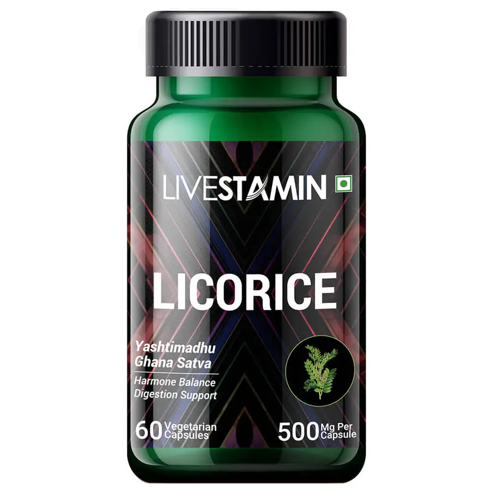 Livestamin Licorice,  60 veggie capsule(s)