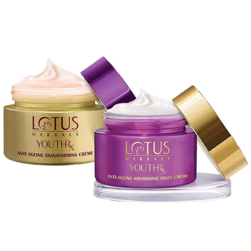 Lotus Herbals YouthRx Anti Ageing Day & Night Creme Combo