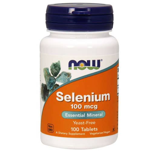 NOW Selenium - 100 mcg - 100 Tabs