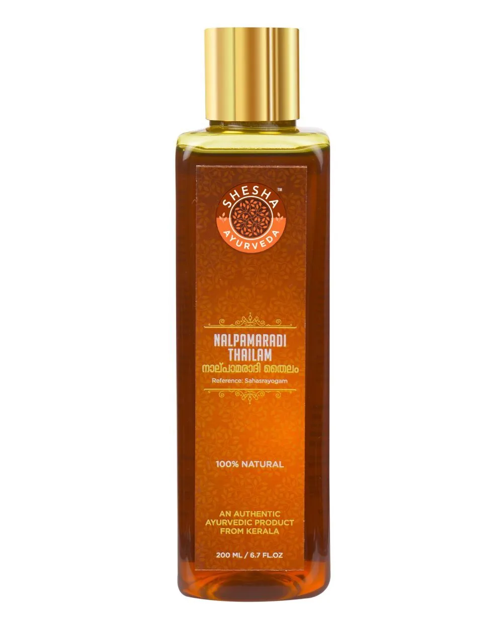 Shesha Ayurveda Nalpamaradi Thailam - Skin Brightening & De-Tanning Oil