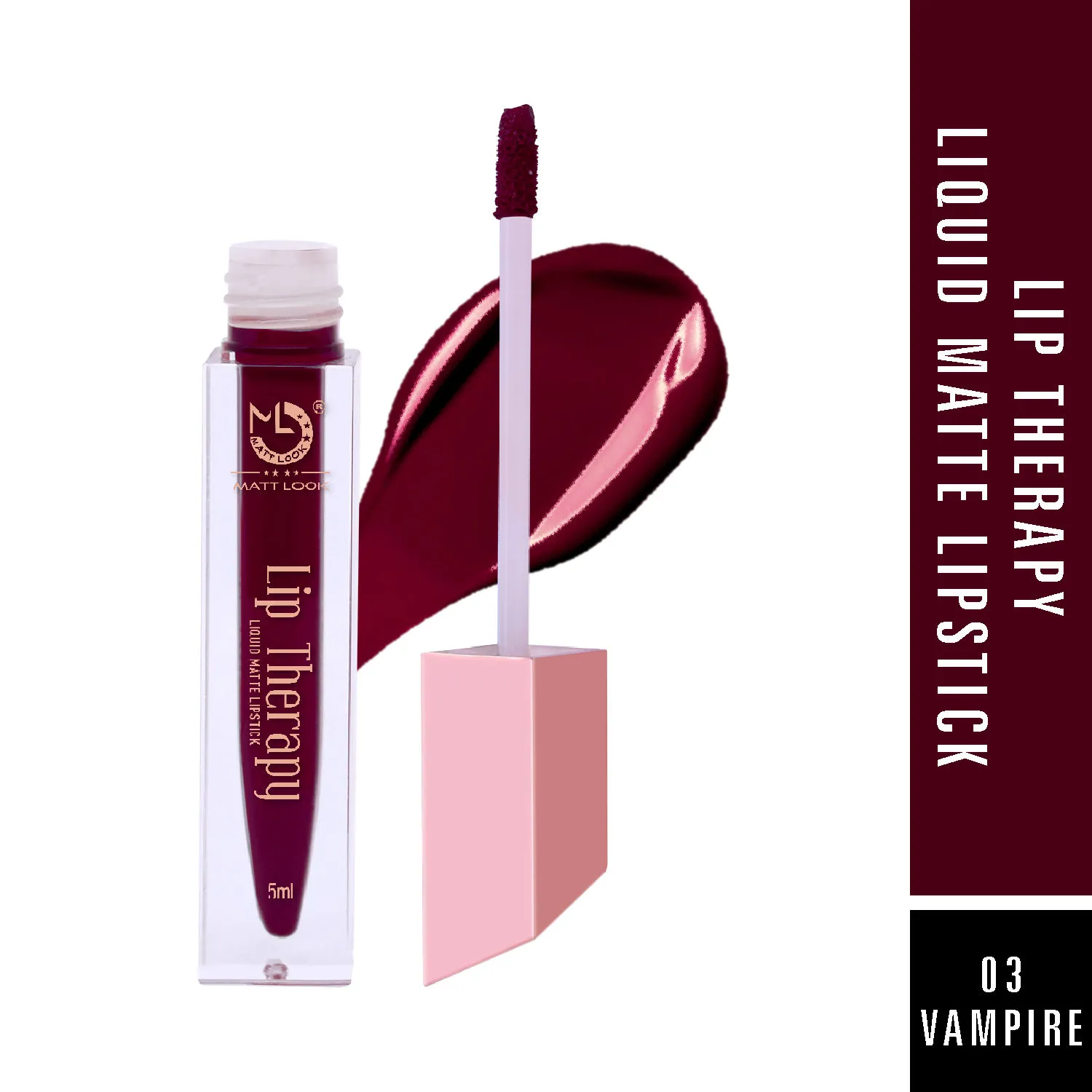 Matt look Lip Therapy Liquid Matte Lipstick - Vampire