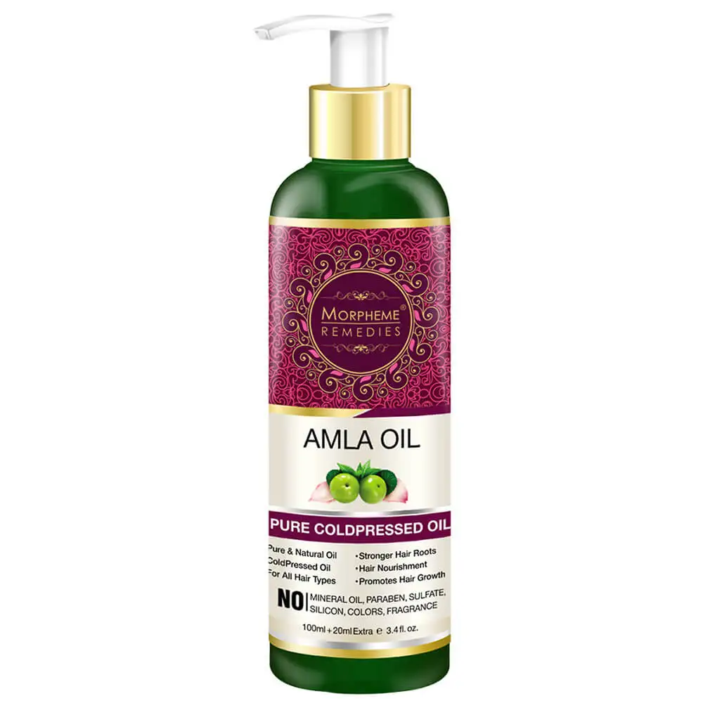 Morpheme Remedies Amla Oil,  120 ml  All Type Hair