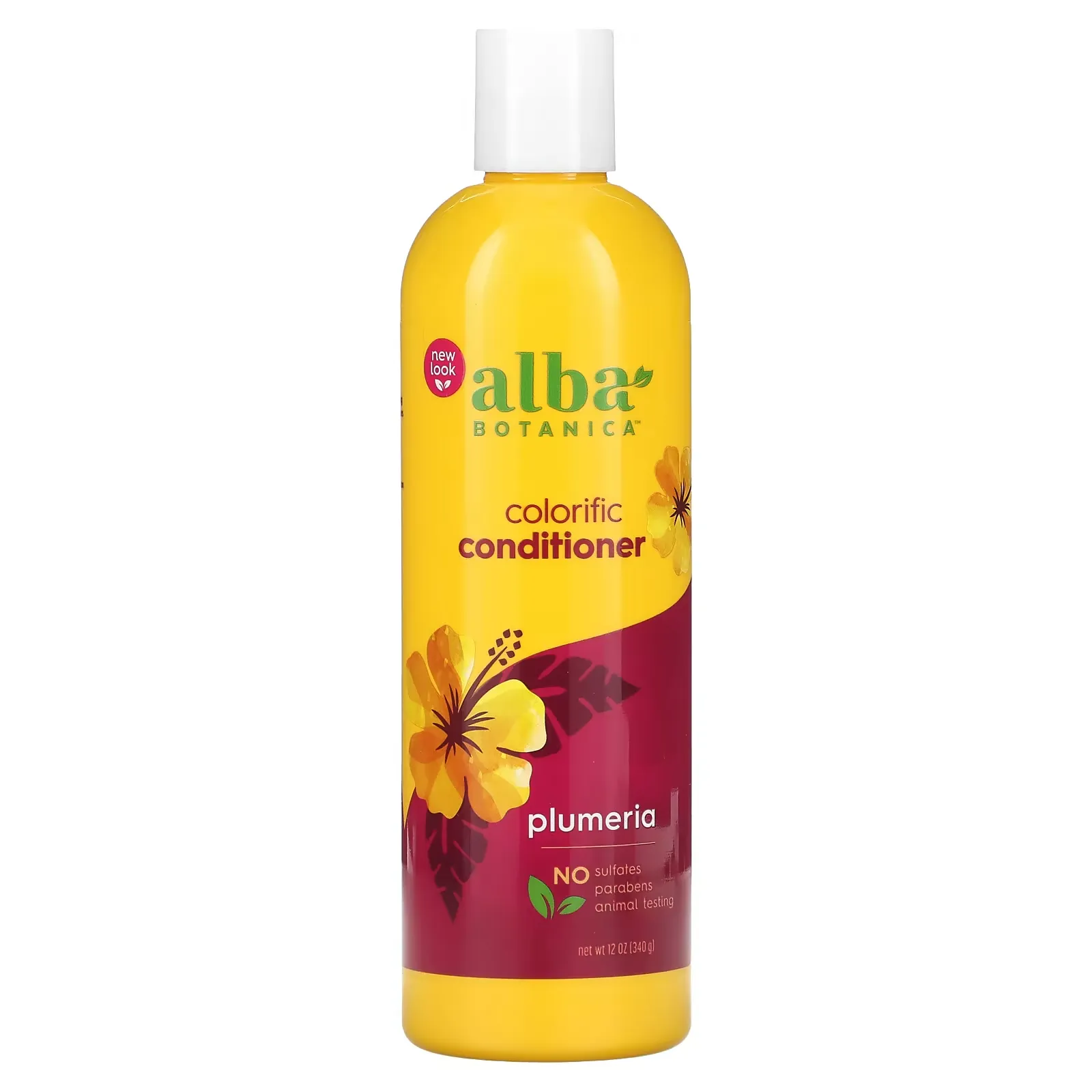 Colorific Conditioner for Color Treated Hair, Plumeria, 12 oz (340 g)