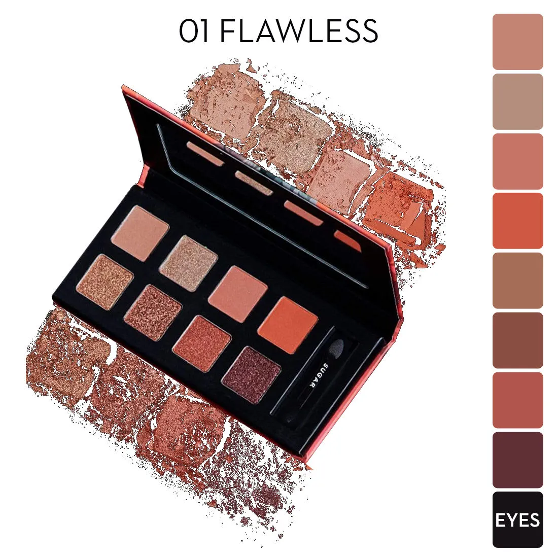 SUGAR Blend The Rules Eyeshadow Palette - 01 Flawless