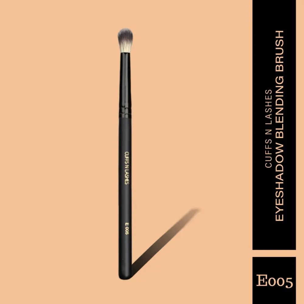 Cuffs N Lashes Makeup Brushes, E005 Eyeshadow Blending Brush