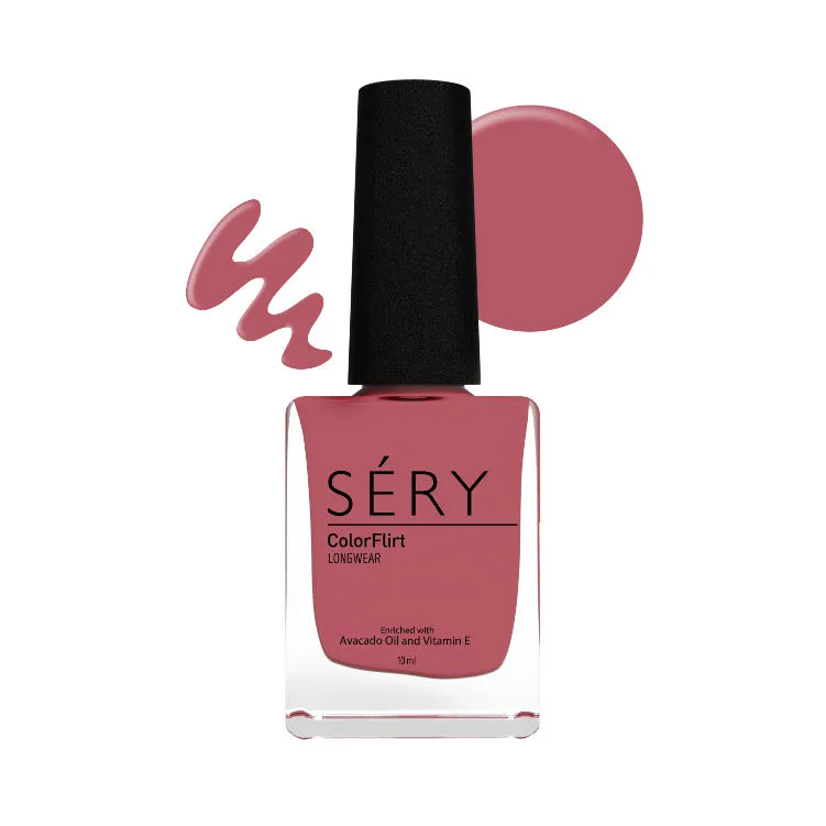 SERY Colorflirt Nail Paint - Glazing Pink